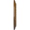 Ekena Millwork Alexandria Rope Ceiling Medallion (Canopies up to 4 5/8"), 19 5/8"OD x 1 1/2"P, Smokey Topaz Crackle CM18ALSTC - alternate 3